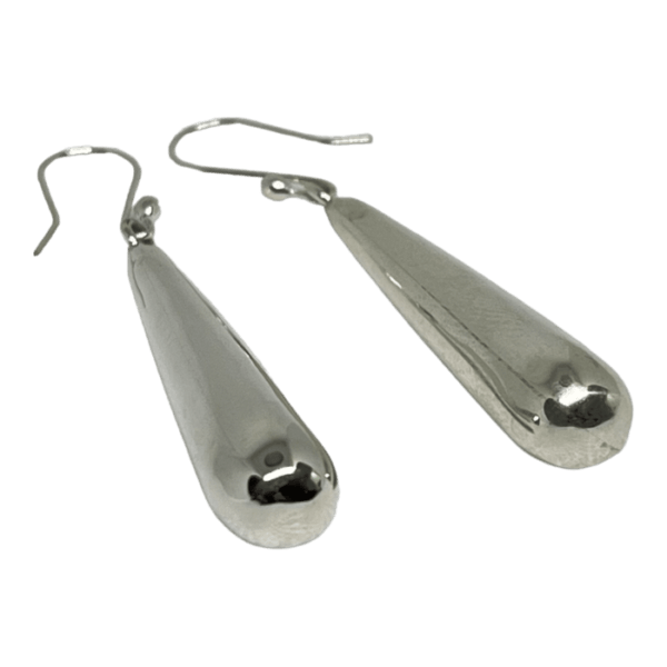vista lateral Aretes Gota