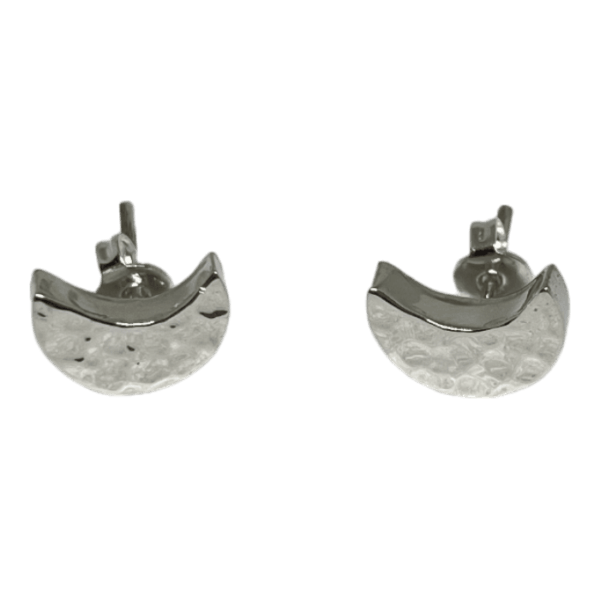 Arete Luna Martillada