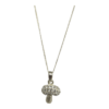 Vista Lateral de Dije Hongo Con Zirconia 2 Cm