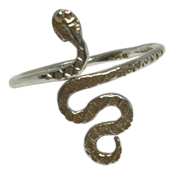 Anillo Medio Dedo Liso Vibora