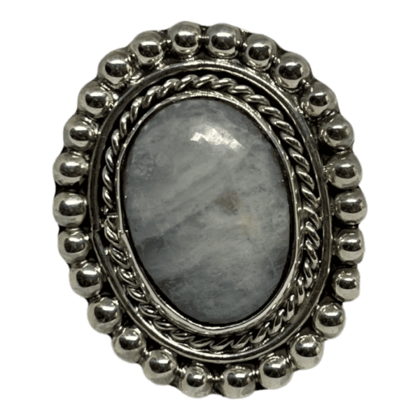 Anillo Piedra Luna Grande