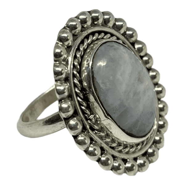 Anillo Piedra Luna Grande - Imagen 2